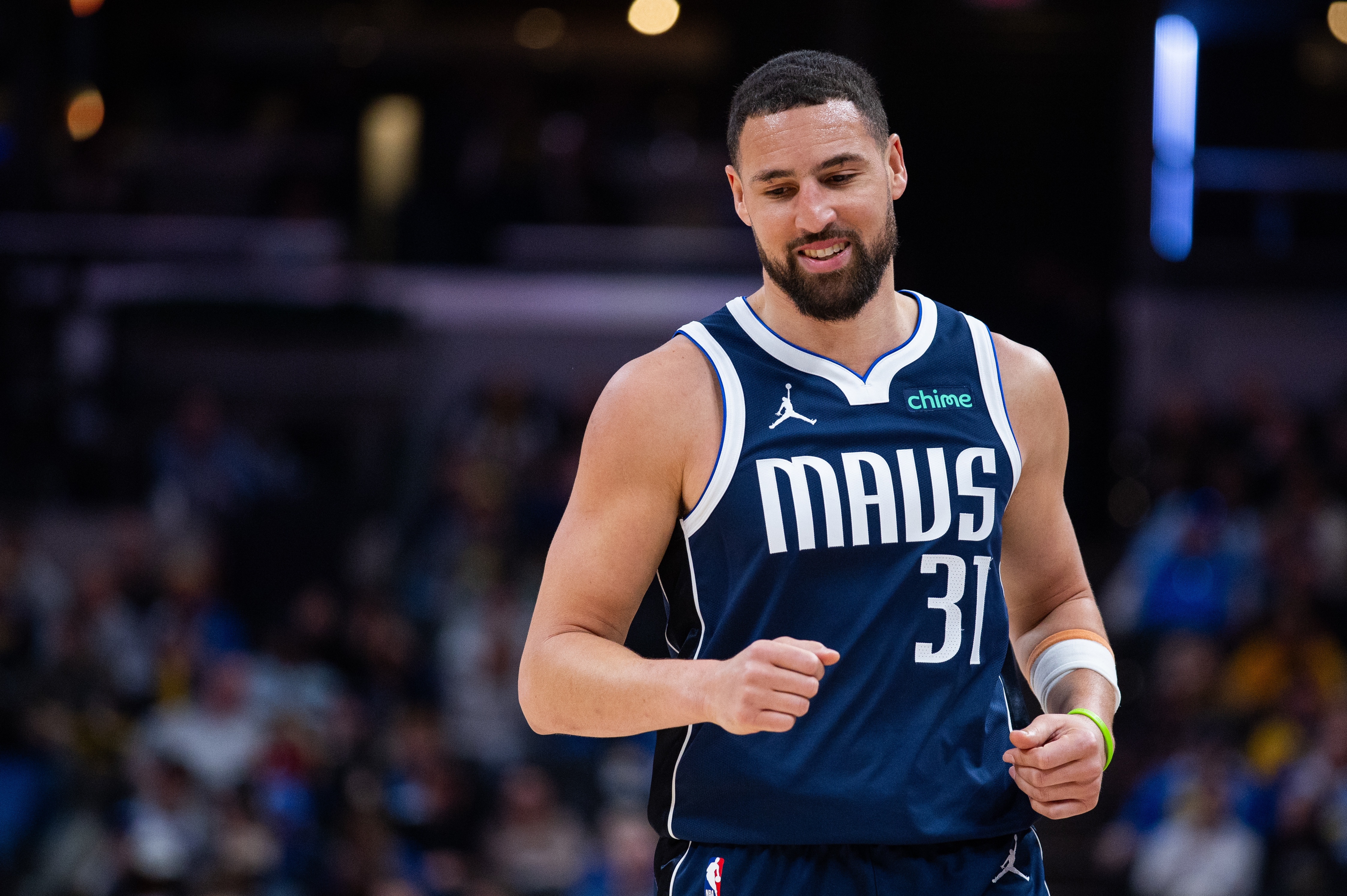 尽力局！克莱替补16中8&amp;三分11中5 得到21分1板1助2断